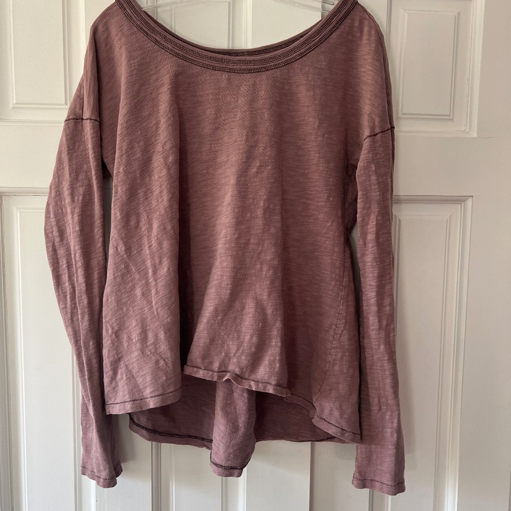 Free people long sleeve t shirt